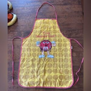 Vintage M&M’s World Cotton Apron, Adult OSFM Unique Grilling Cooking Outdoors